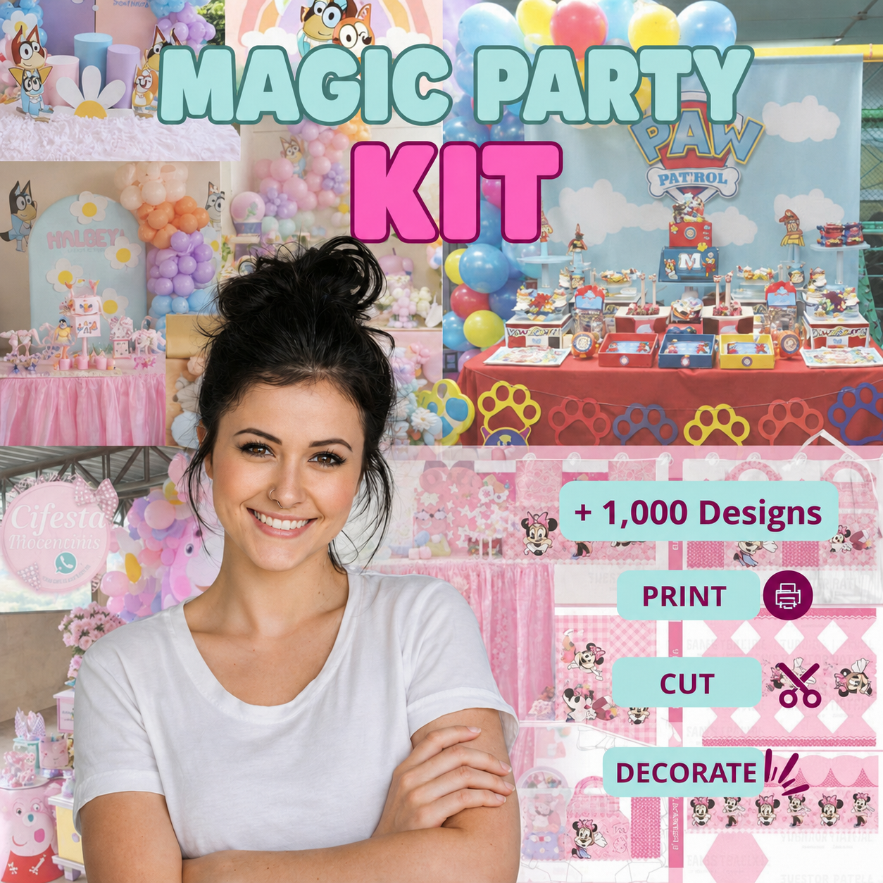 🎉Creative Party Kit 🎉+ 10 Bonus Gifts🎁