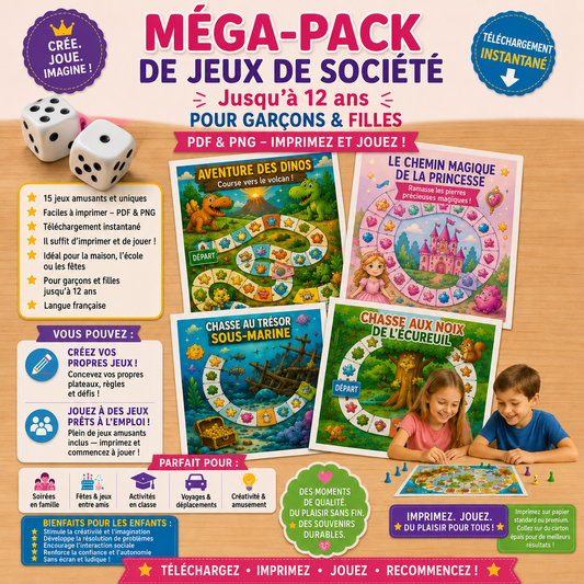 🎉Méga-pack de jeux de société🎉