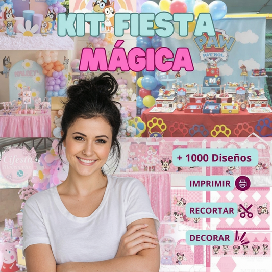 🎉Kit Fiesta Creativa🎉 + 10 Bonos de Regalo🎁